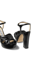Heloise 120 Nappa Leather Platform Sandals